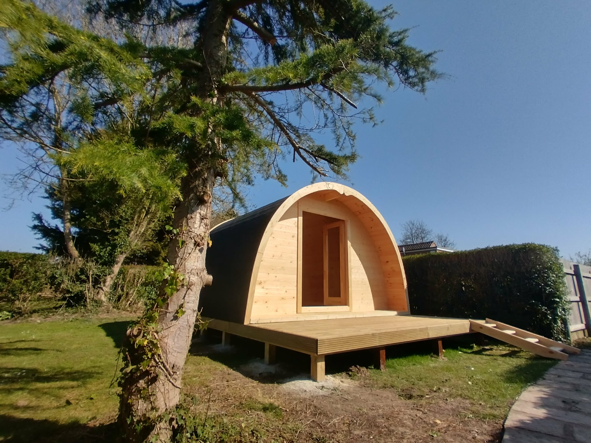 Insulated Camping POD Logtechltd