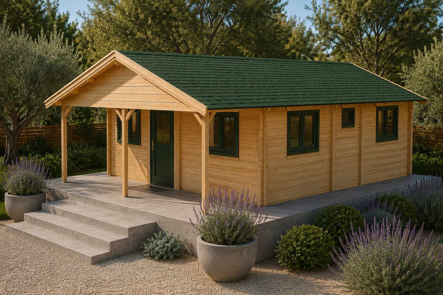 Logtech Ltd Log Cabin 90mm