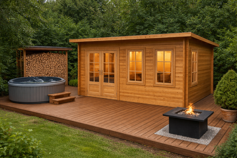 Insulated Log Cabins UK Logtech Ltd