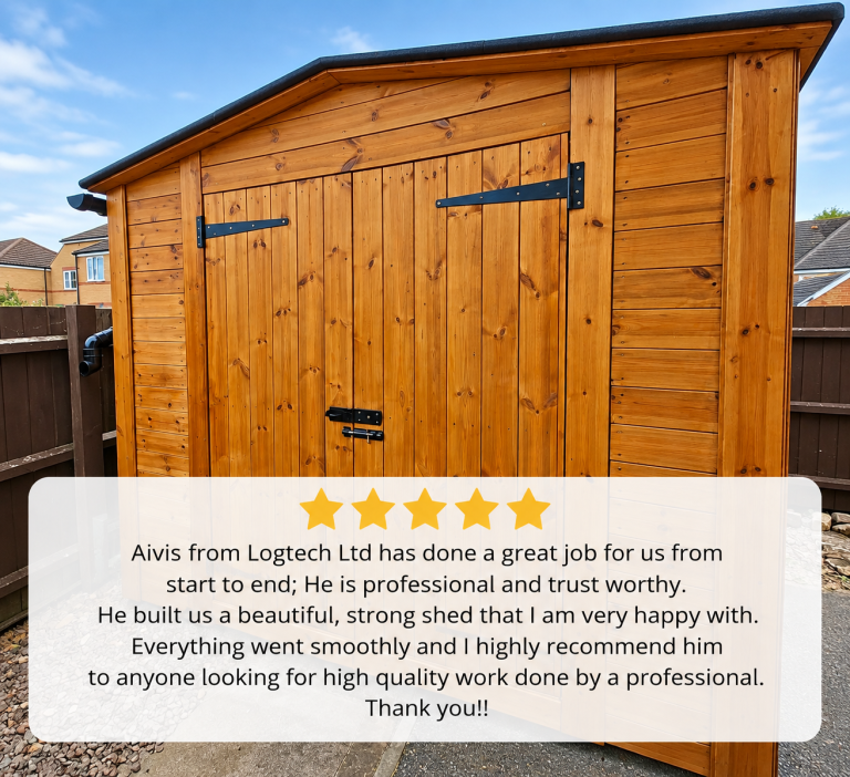 Wooden Shed UK Logtech ltd