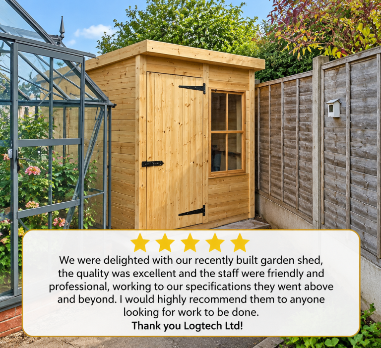 Garden shed UK logtech ltd