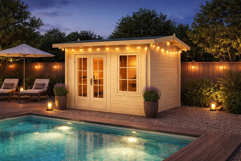Shed Garden room Logtech